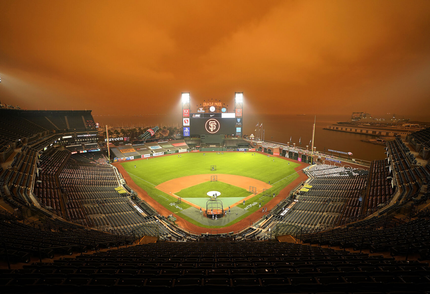 APTOPIX Mariners Giants Baseball